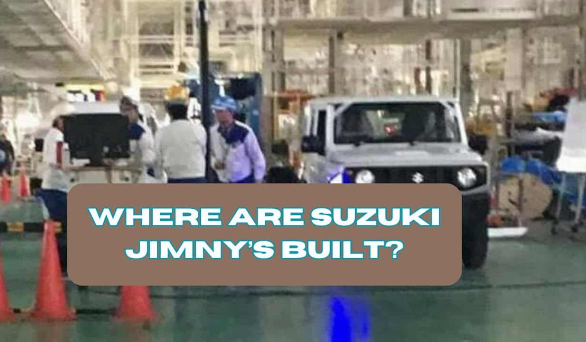 Where are Suzuki Jimny’s built?