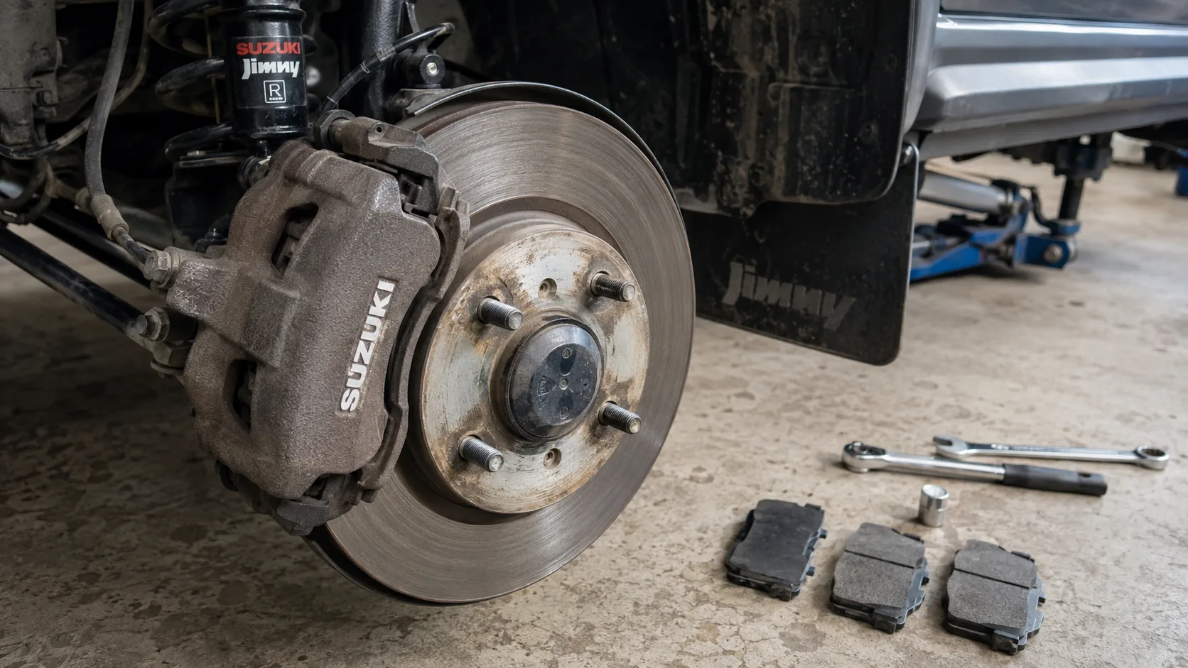 Suzuki Jimny Brake Pad Replacement — DIY Guide
