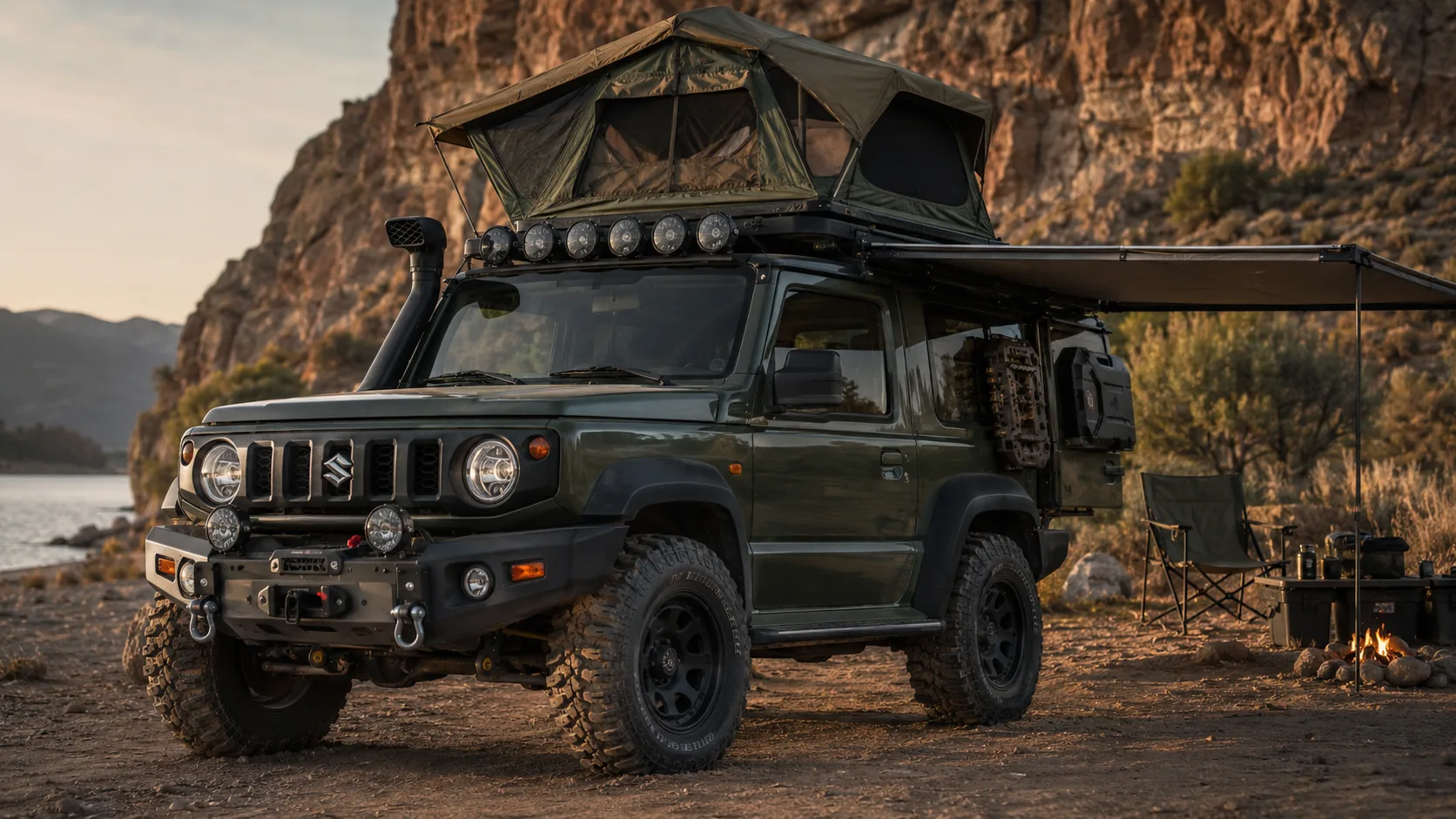 Suzuki Jimny Full Overland Build — Complete Expedition Specification