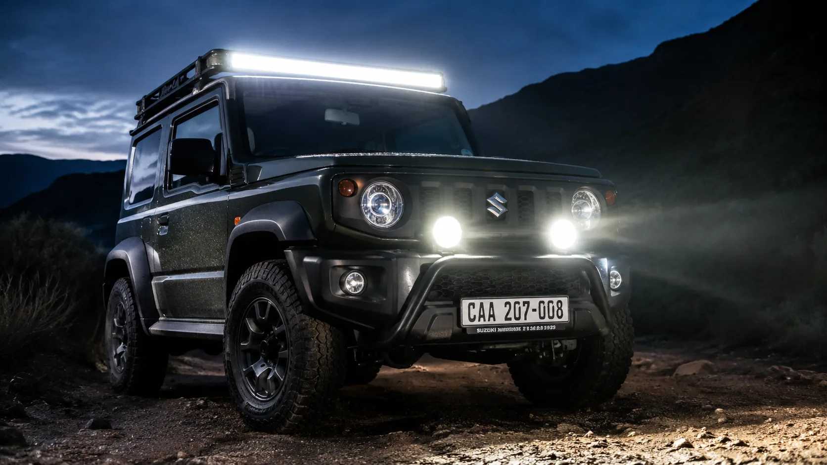 Suzuki Jimny LED Light Bar & Auxiliary Lighting Guide