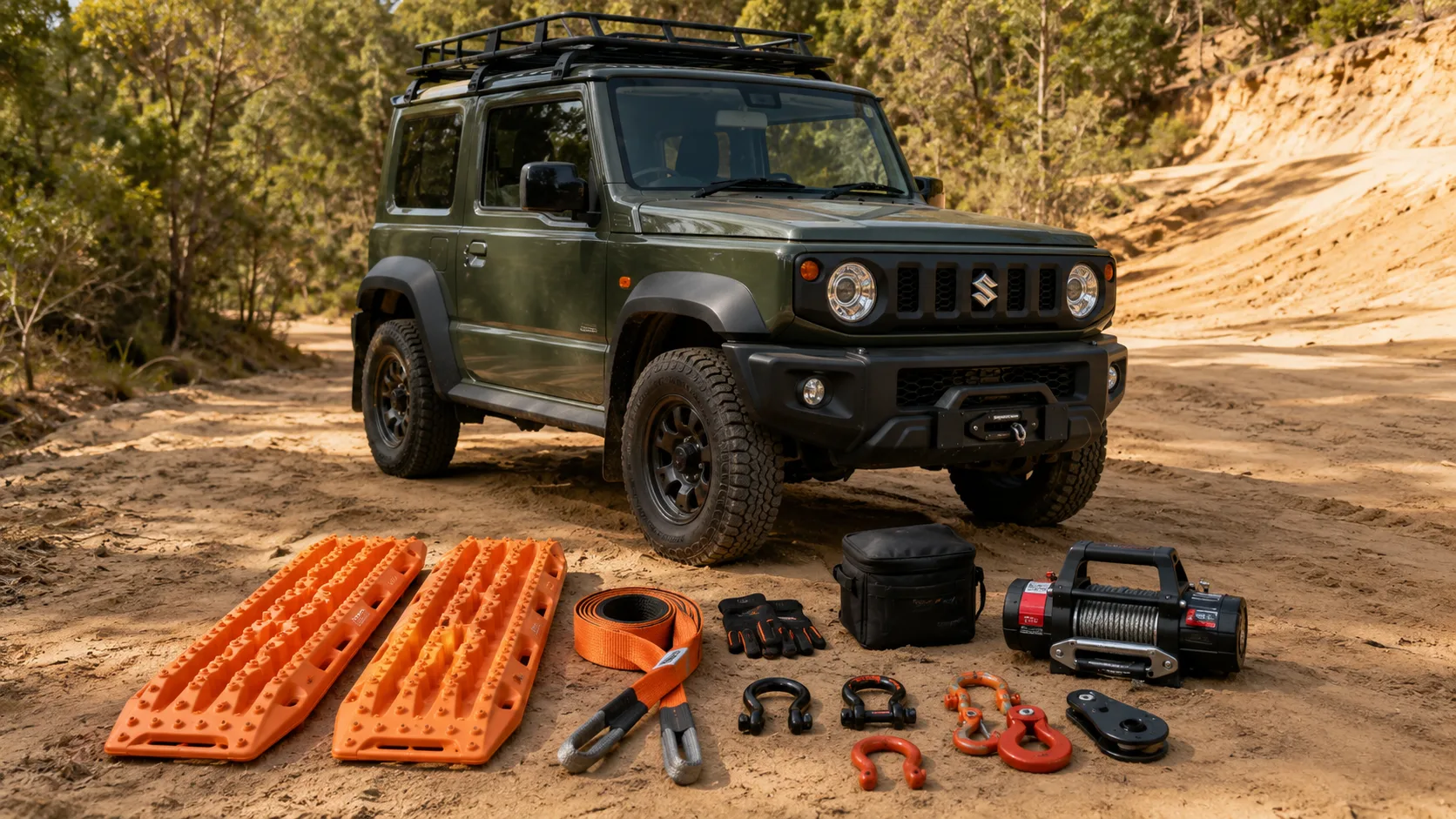 Suzuki Jimny Recovery Gear Essentials — Complete Kit Guide
