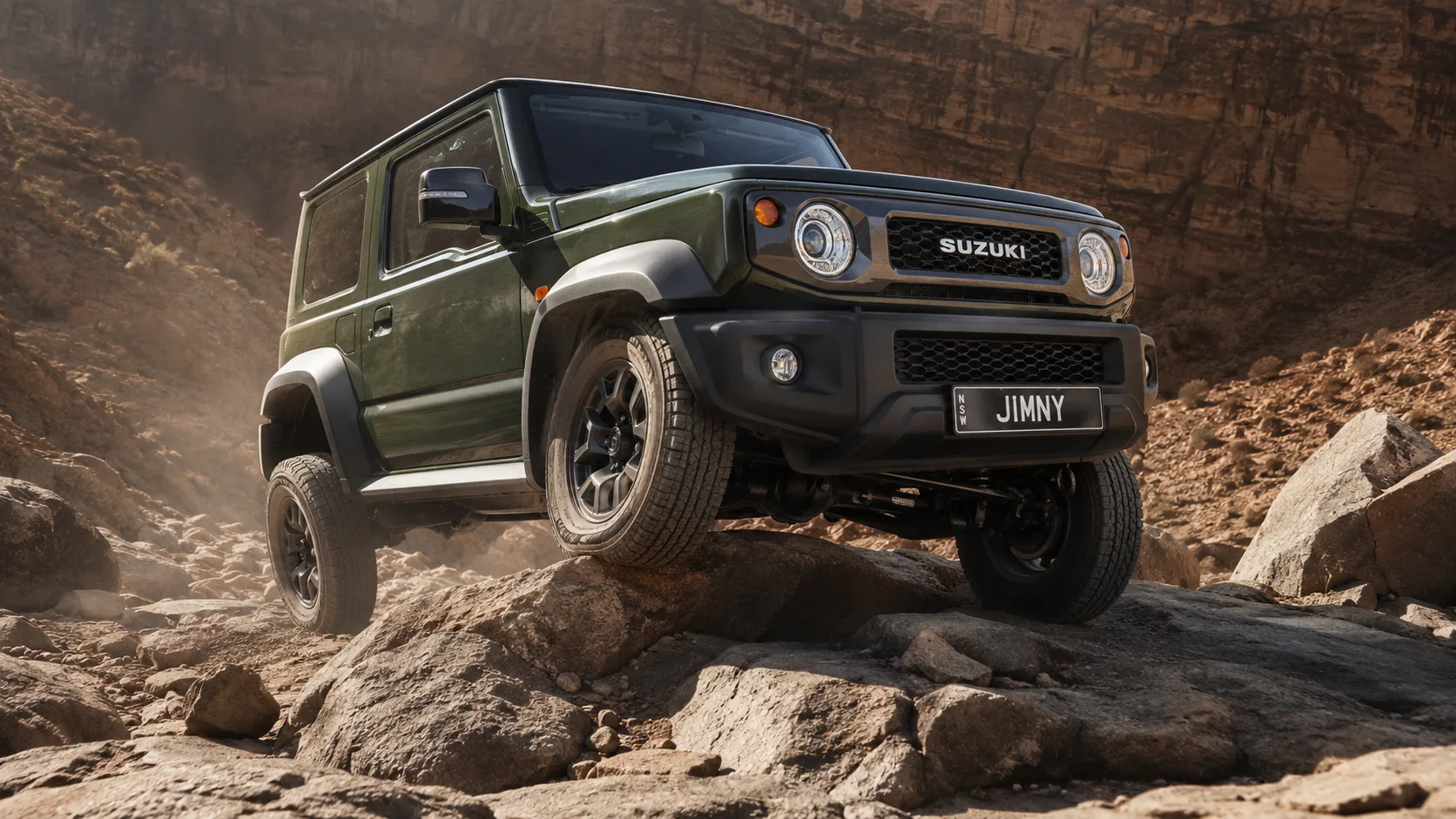 Suzuki Jimny Rock Crawling Guide — Technique & Wheel Placement
