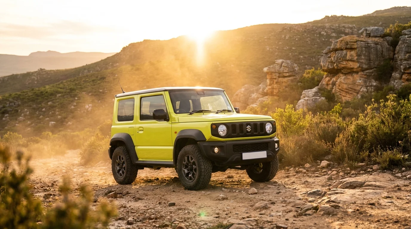 Jimny build golden hour jb74 western cape