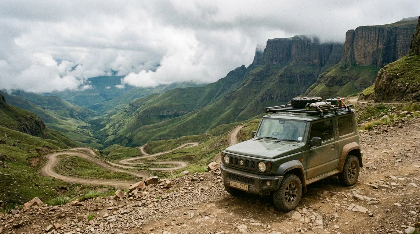 Driving Sani Pass in a Suzuki Jimny — Complete Trail Guide